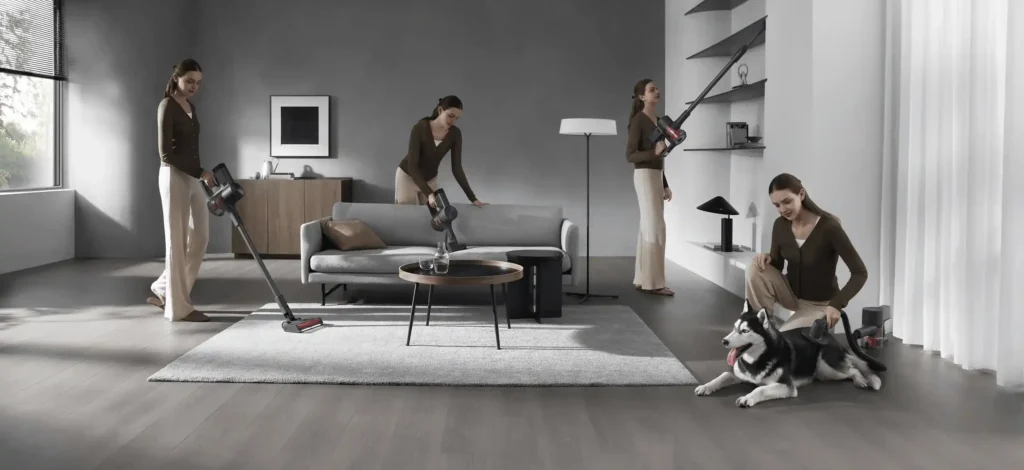 برس های مختلف برای تمیزکاری هر نقطه از خانه G20 Max