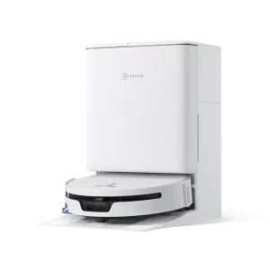 جاروبرقی رباتیک اکووکس مدل Deebot T90S ( پک اصلی و گلوبال شرکتی اروپا ) رنگ سفید