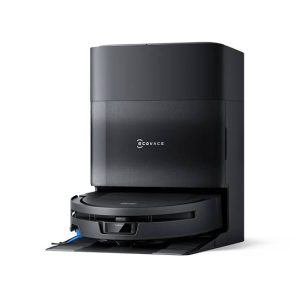 جاروبرقی رباتیک اکووکس مدل Ecovacs T90 Max Pro Omni Care Kit ( پک اصلی و گلوبال اروپا ) با لوازم مصرفی اضافه رنگ مشکی